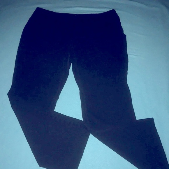 ST. JOHN’S BAY stretchy high waist boot cut black jeans size 12 - Picture 1 of 9